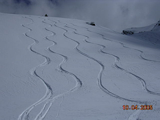 April 2005 fresh tracks