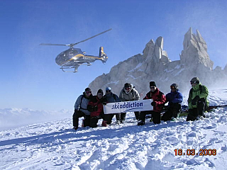 Trient glacier heli ski