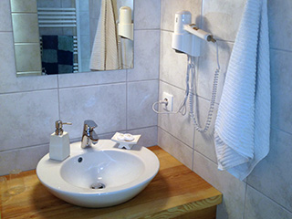 Bath and Shower room on the first floor